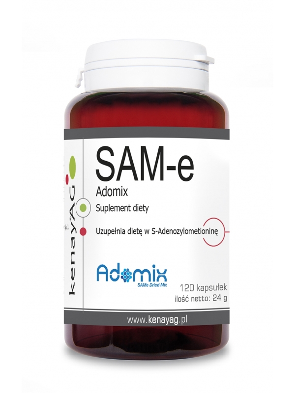 SAM-e S-Adenosyl-L-Methionine (60 kaps.) - suplement diety