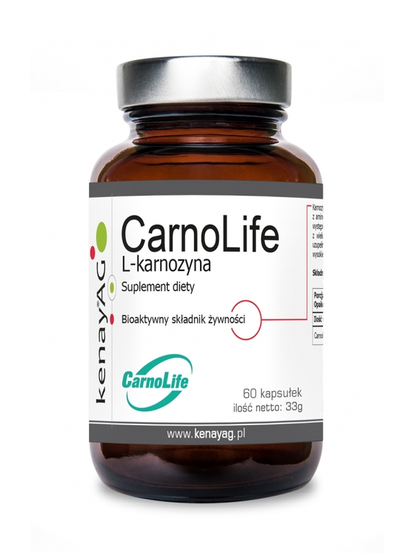 CarnoLifeÂ® L-karnozyna (60 kapsuÅek) - suplement diety NOWOÅÄ